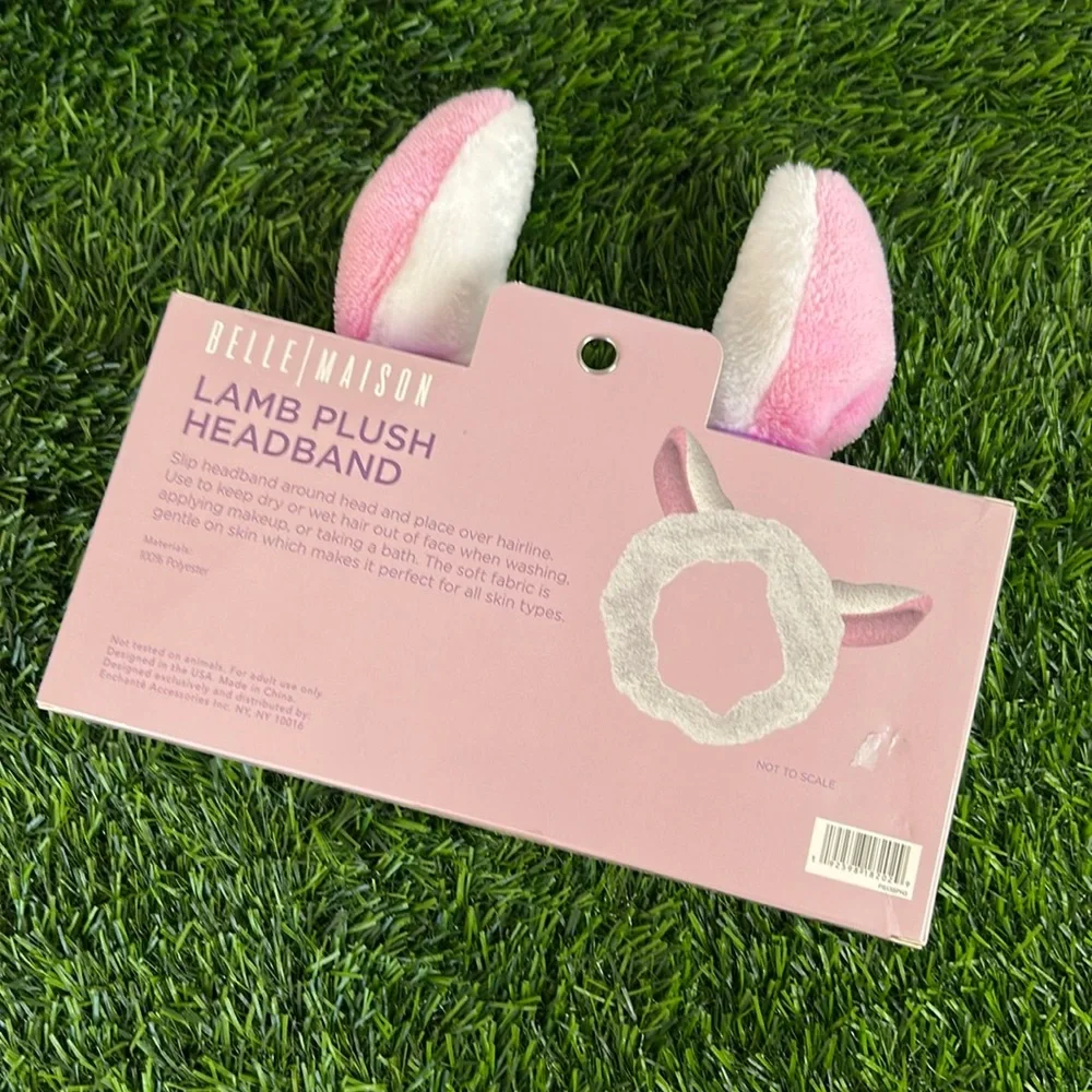 NIB Belle Maison Lamb Plush Headband